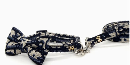 Midnight Weave Collar & Leash