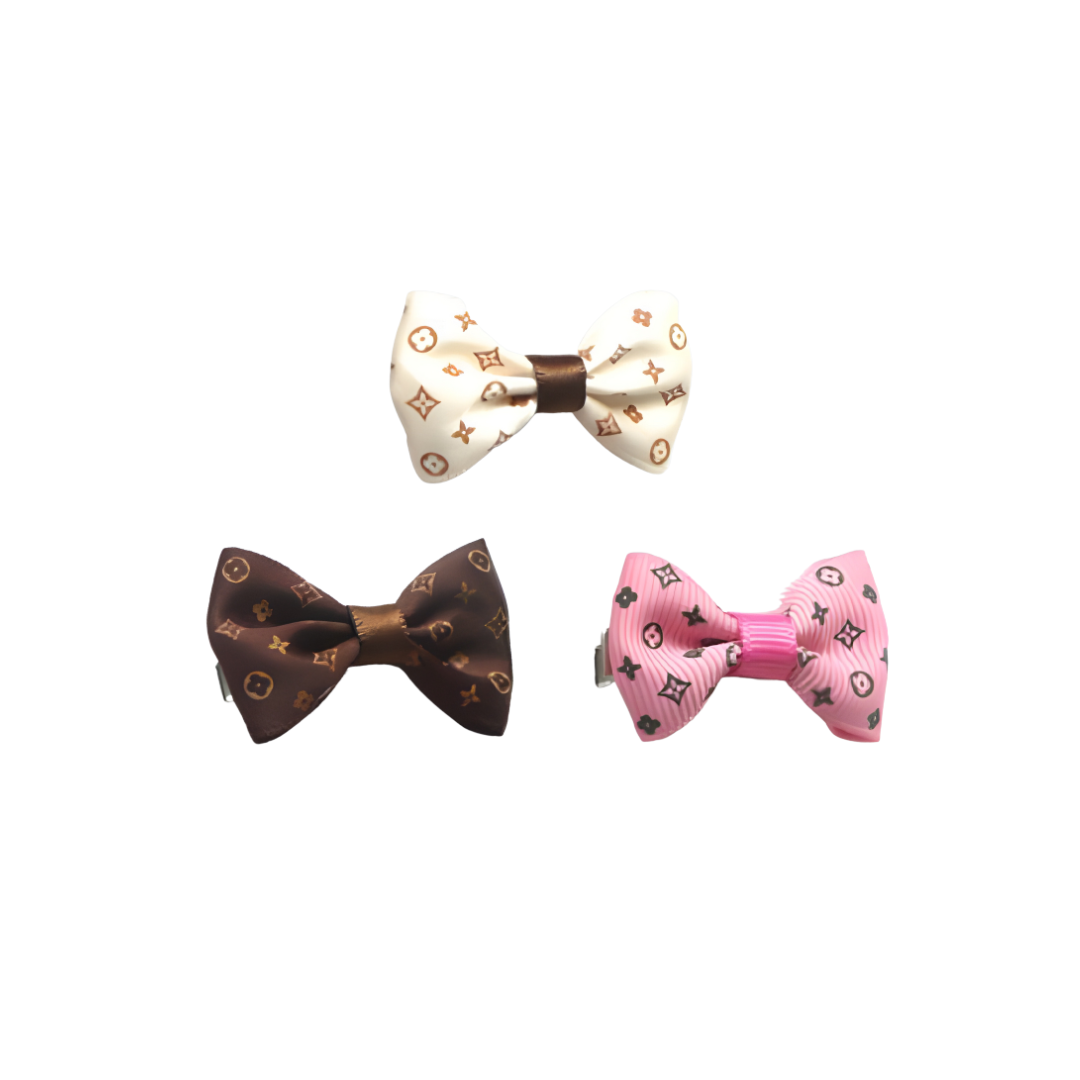 L - Hair Clip as Bow Tie E2