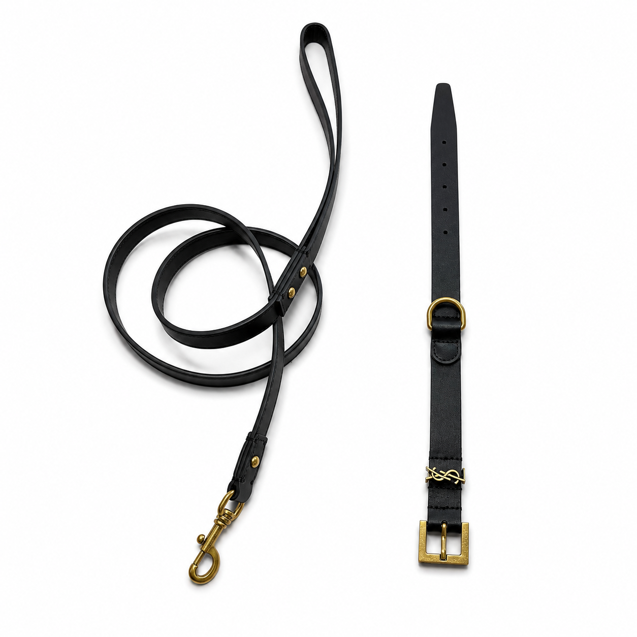 Monarque Luxe Collar & Leash Set